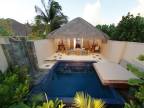 Huvafen Fushi 5*. Deluxe Beach Bungalow with Plunge Pool